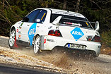 Testiranje pred rally sezono 2010 - Darko Peljhan in Igor Kacin - Mitsubishi Lancer EVO IX