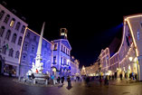 Christmas lights in Ljubljana 2011/2012