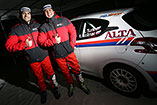 Testiranje pred rallyjem Monte-Carlo 2016 - Rok Turk in Enej Ložnar - Peugeot 208 R2